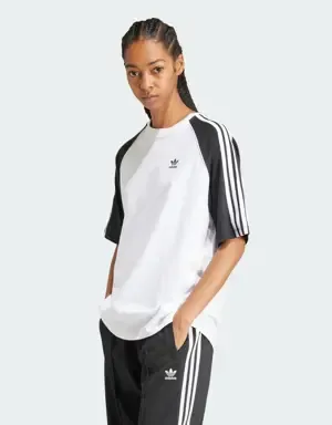 Adidas Camiseta Colorblock Oversized