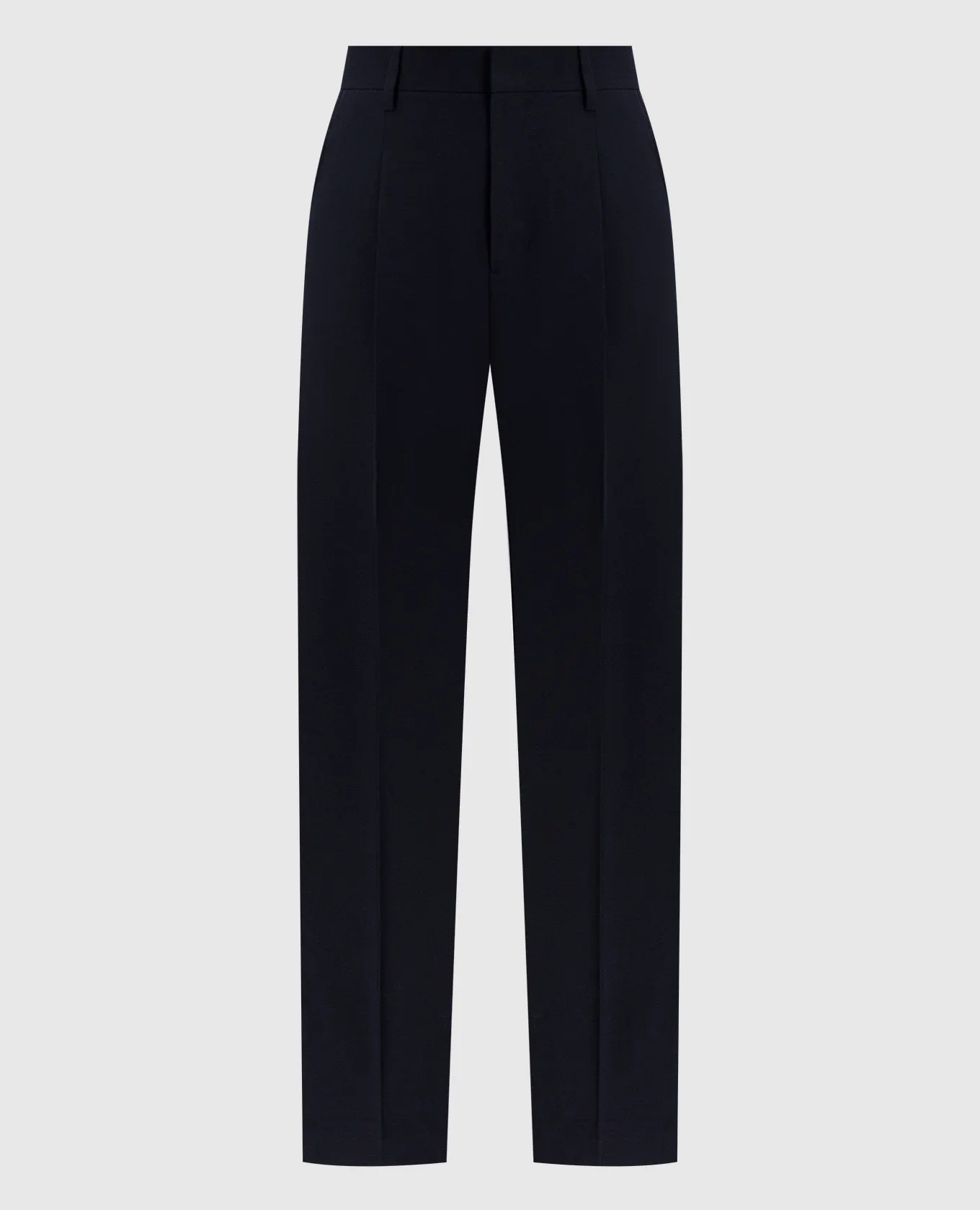 Ami Paris Blue pants made of wool
