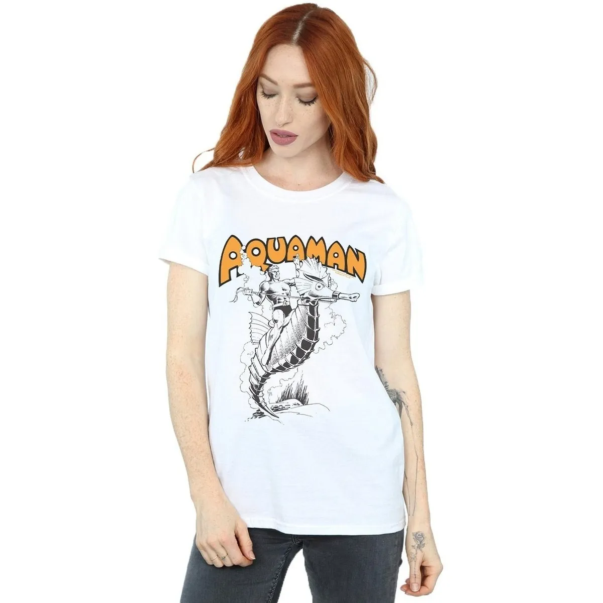Aquaman Mono Action Pose