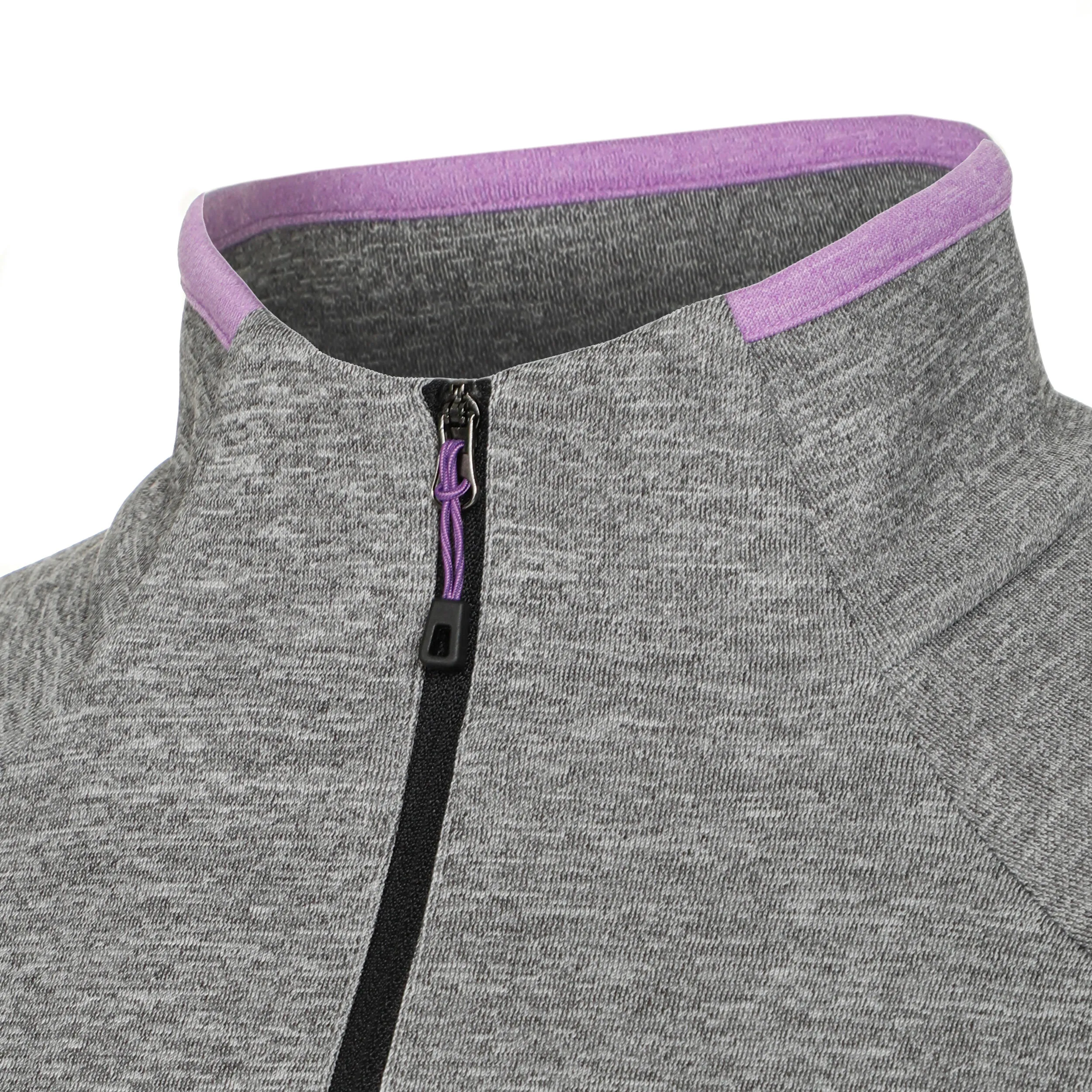 AT HALFZIP CAMISETA DE MANGA LARGA MUJERES