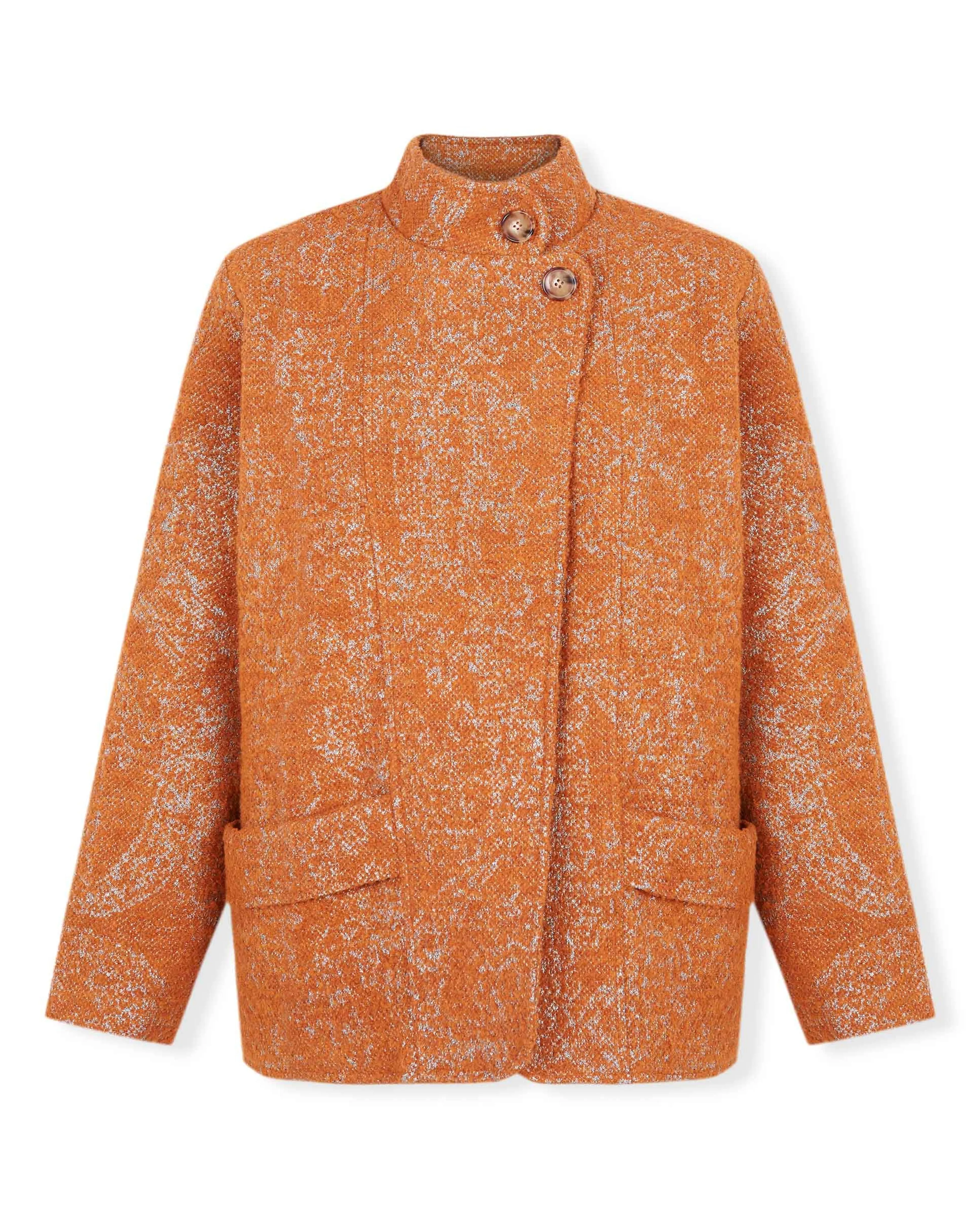 AURORA | Chaquetón tejido italiano