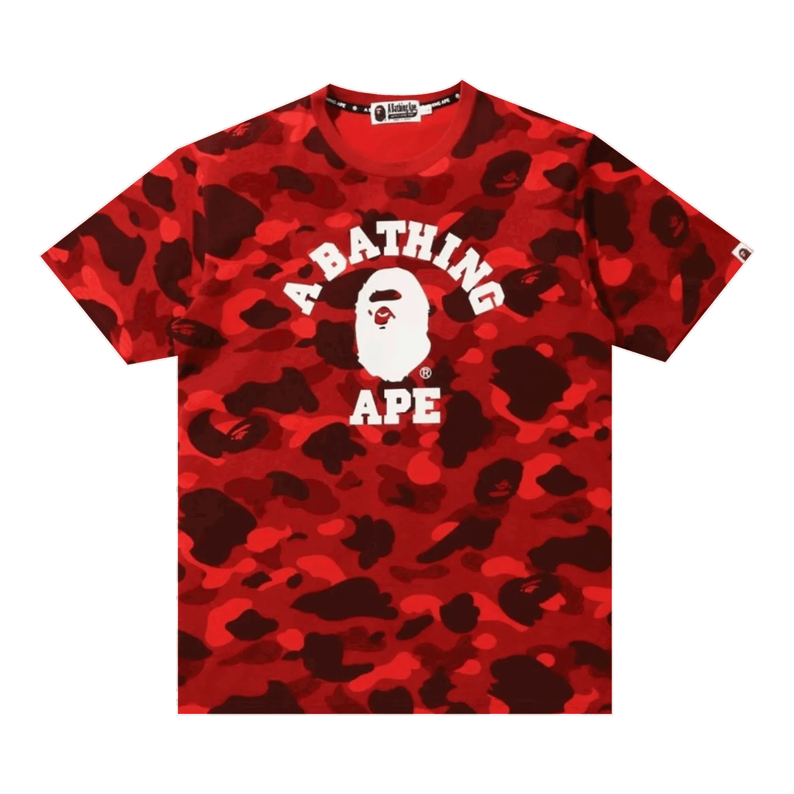 BAPE Color Camo College Tee