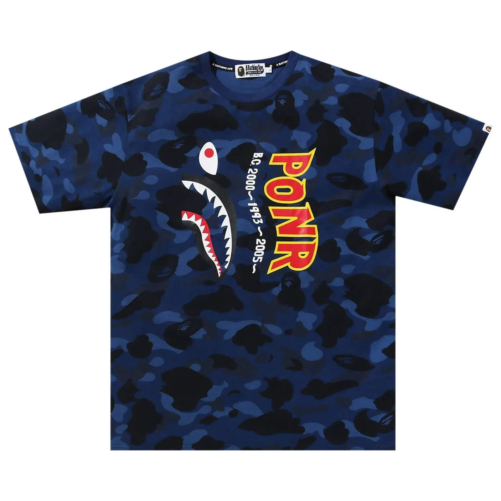 BAPE Color Camo Shark Wide Tee