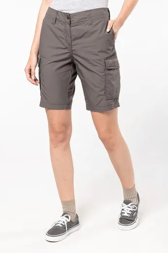 Bermuda ligera multibolsillos para mujer