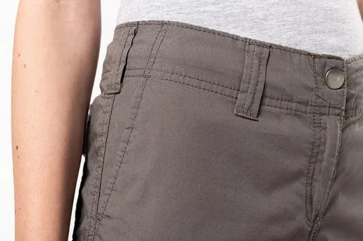 Bermuda ligera multibolsillos para mujer