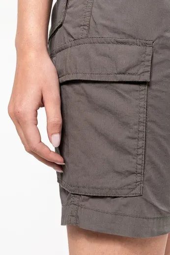 Bermuda ligera multibolsillos para mujer