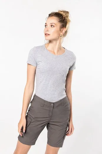 Bermuda ligera multibolsillos para mujer