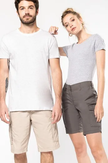 Bermuda ligera multibolsillos para mujer