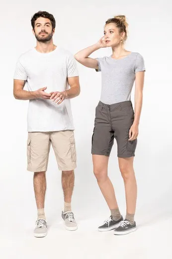 Bermuda ligera multibolsillos para mujer