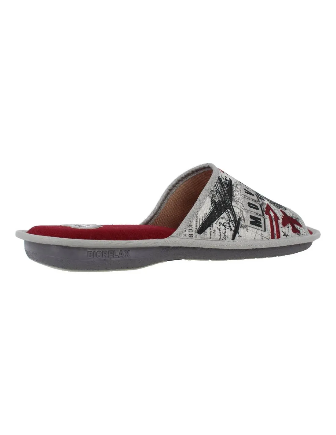 BIORELAX  ZAPATILLAS HOMBRE VIAJE BURDEOS