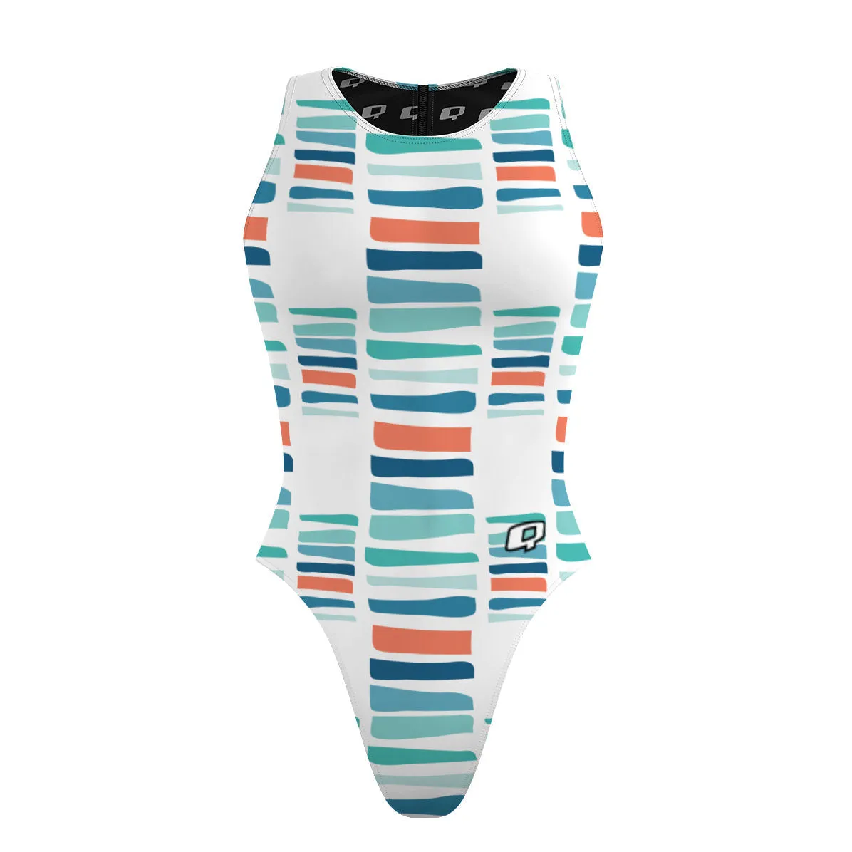 BLOCKS  WOMEN WATERPOLO SWIMSUIT CHEEKY CUT
