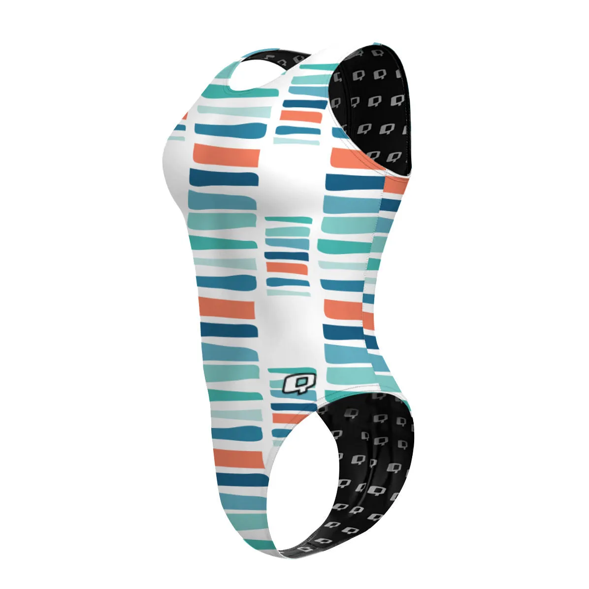 BLOCKS  WOMEN WATERPOLO SWIMSUIT CHEEKY CUT