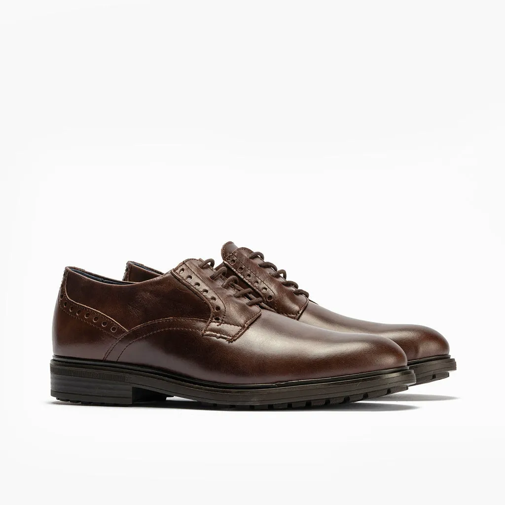 Blucher en Napa para hombre color marrón
