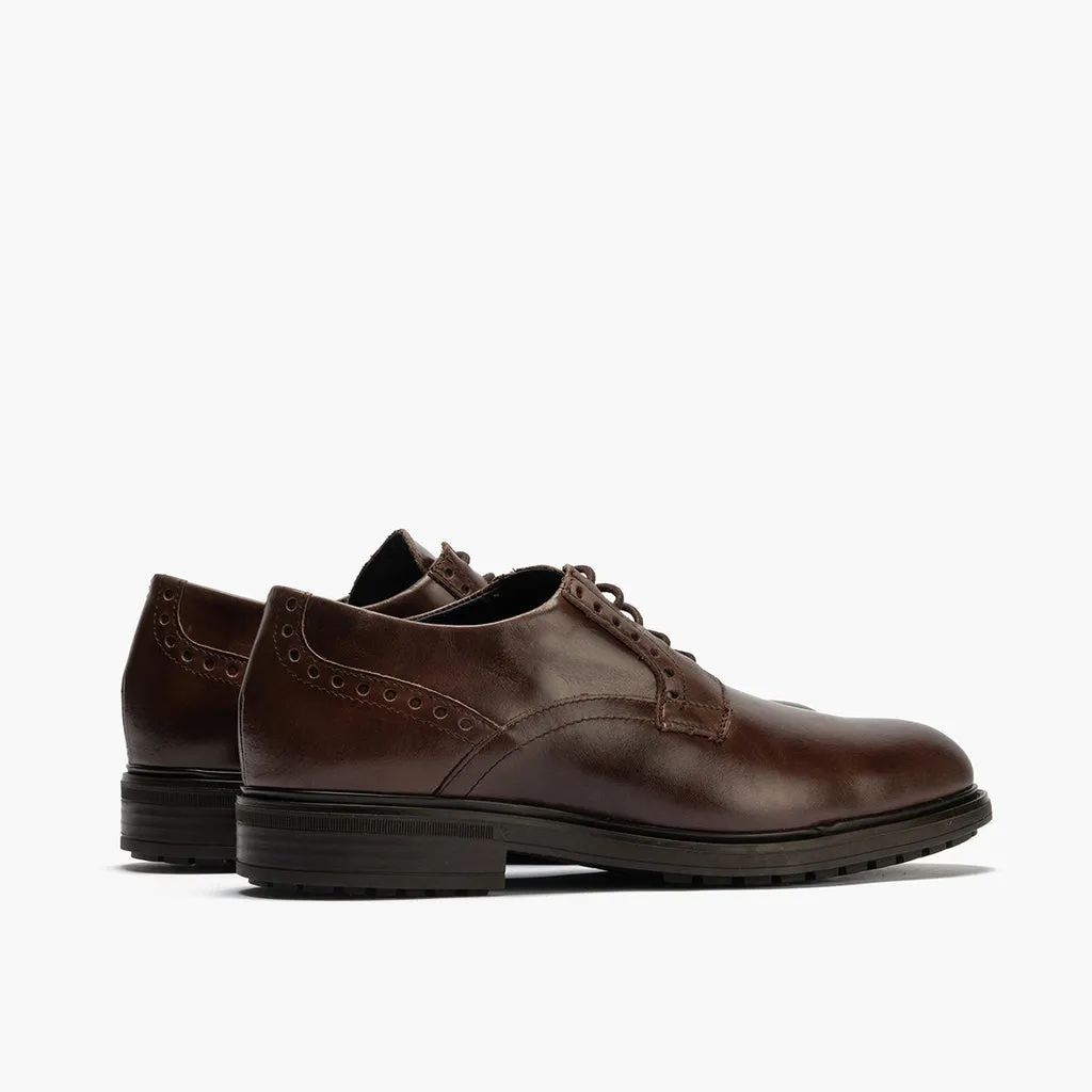 Blucher en Napa para hombre color marrón