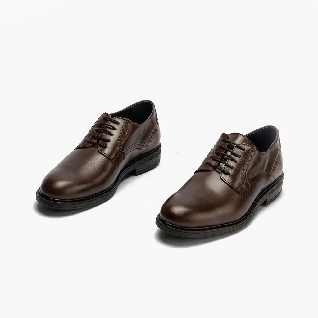 Blucher en Napa para hombre color marrón