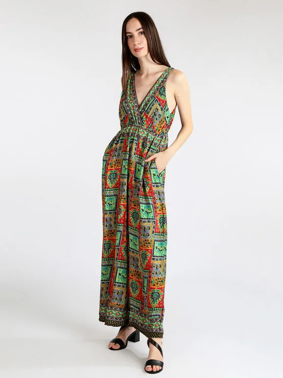 Bohoo Fashion Mono largo acampanado