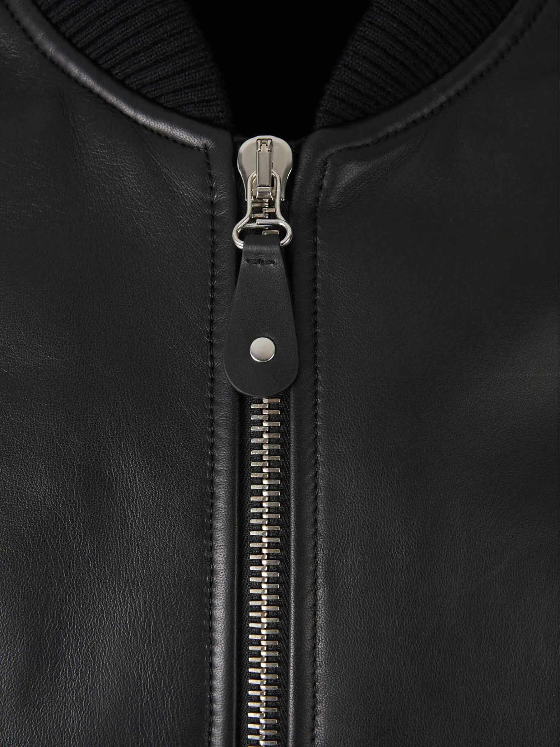 Bomber Piel Oversize