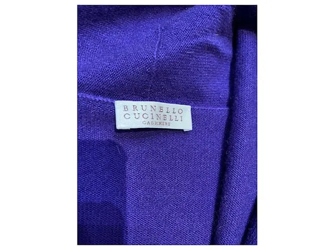 Brunello Cucinelli Prendas de punto Púrpura 