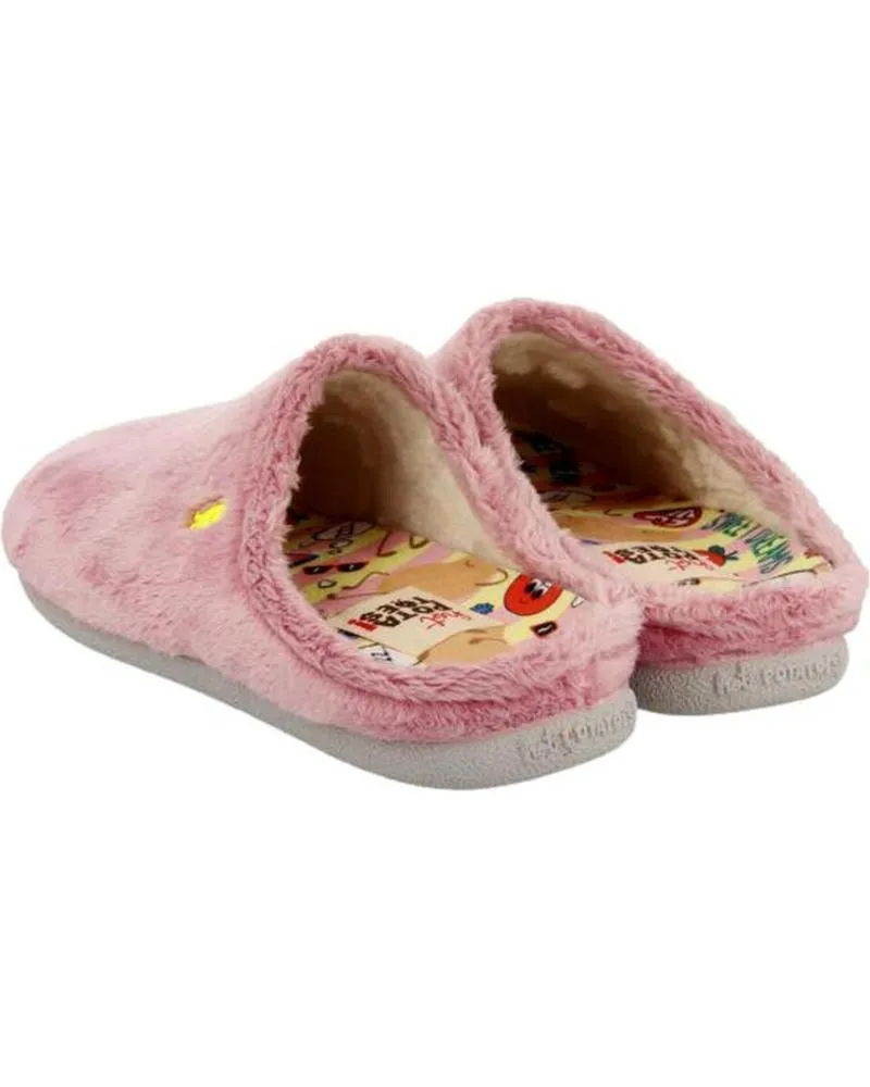 Calzado de casa de Mujer HOT POTATOES ZAPATILLAS CASA MUJER DORNOCH 70177 ROSA