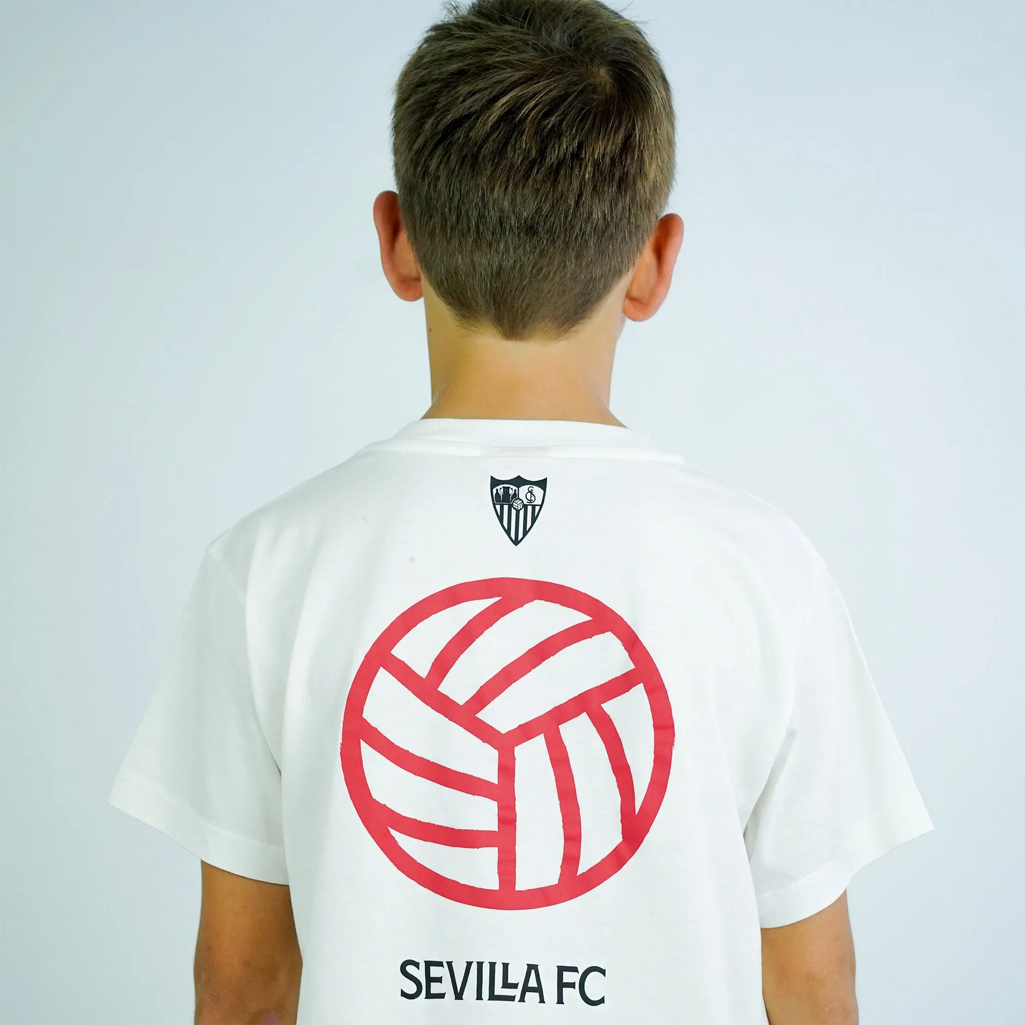 Camiseta blanca balón 23/24 nio