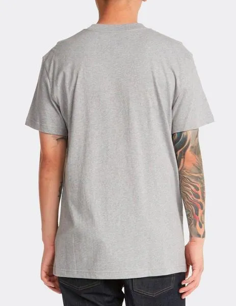 CAMISETA DC BUILT UP  HEATHER GREY