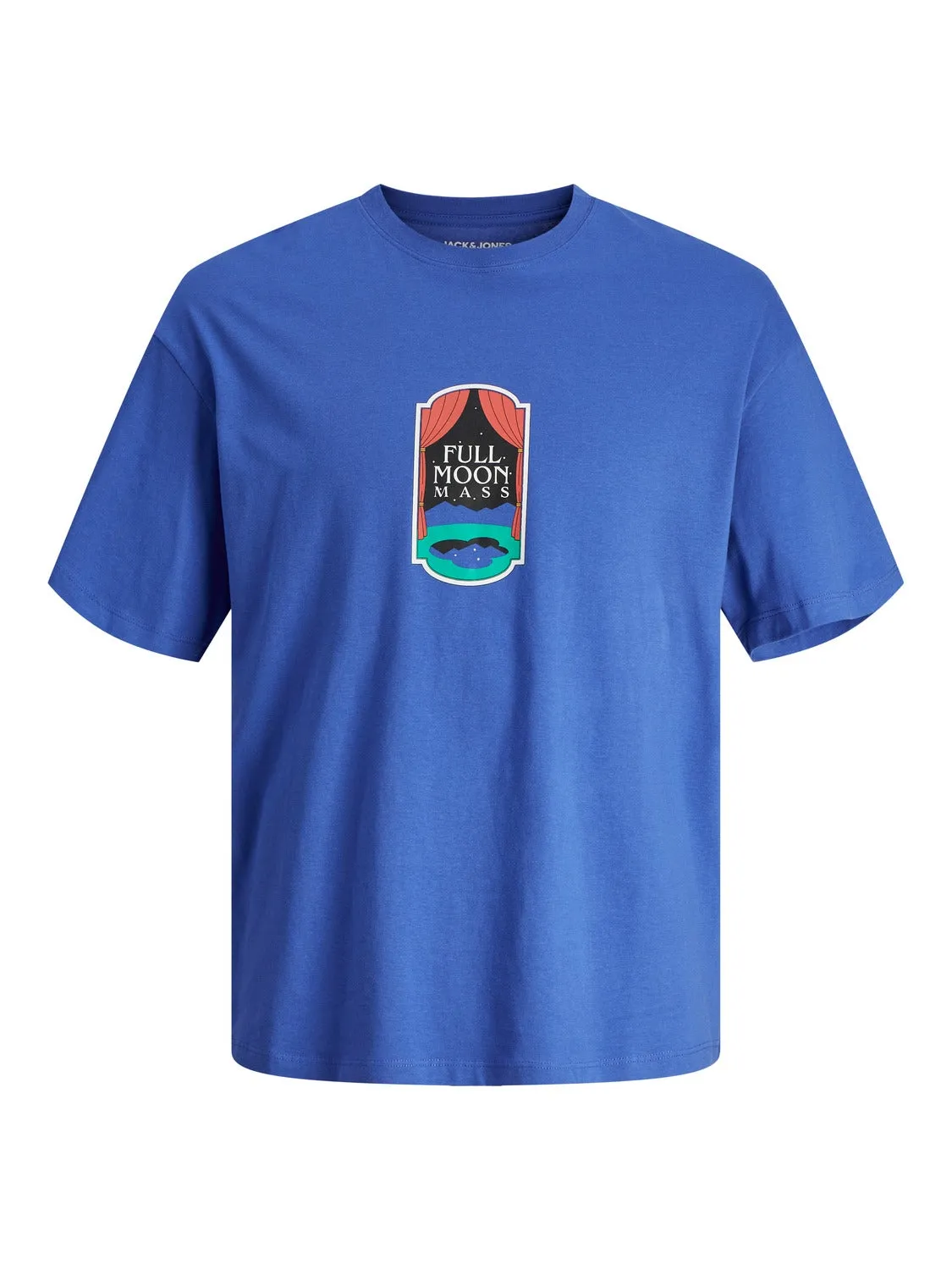 Camiseta Estampado Cuello redondo | Azul intermedio | Jack & Jones®