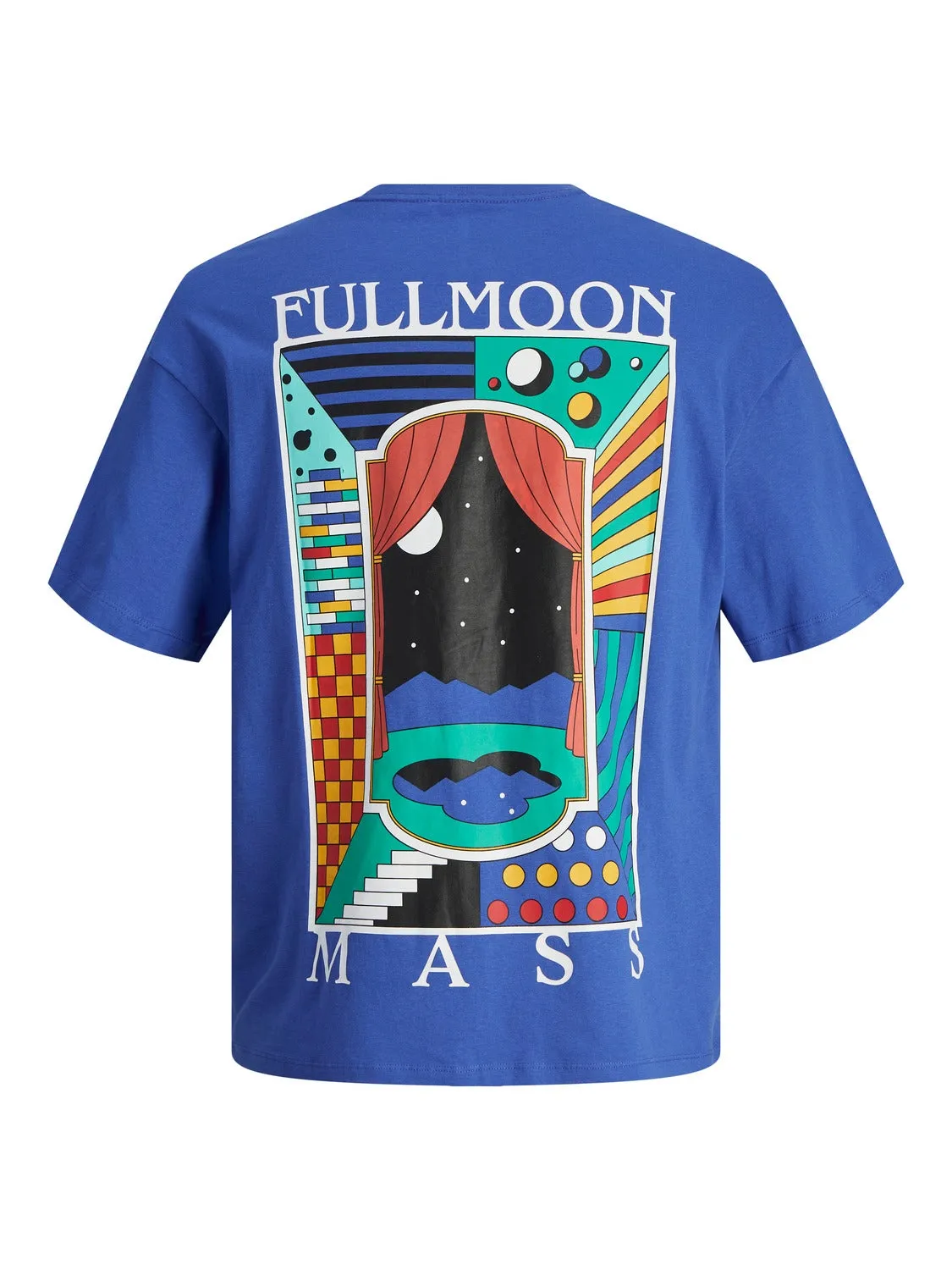Camiseta Estampado Cuello redondo | Azul intermedio | Jack & Jones®
