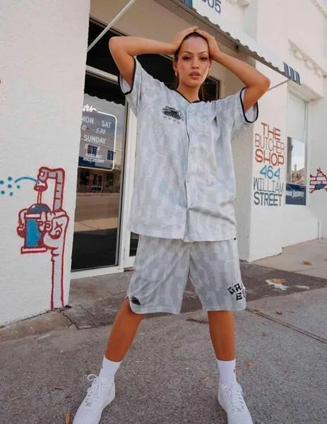 CAMISETA GRIMEY LUCKY DRAGON MESH  WHITE