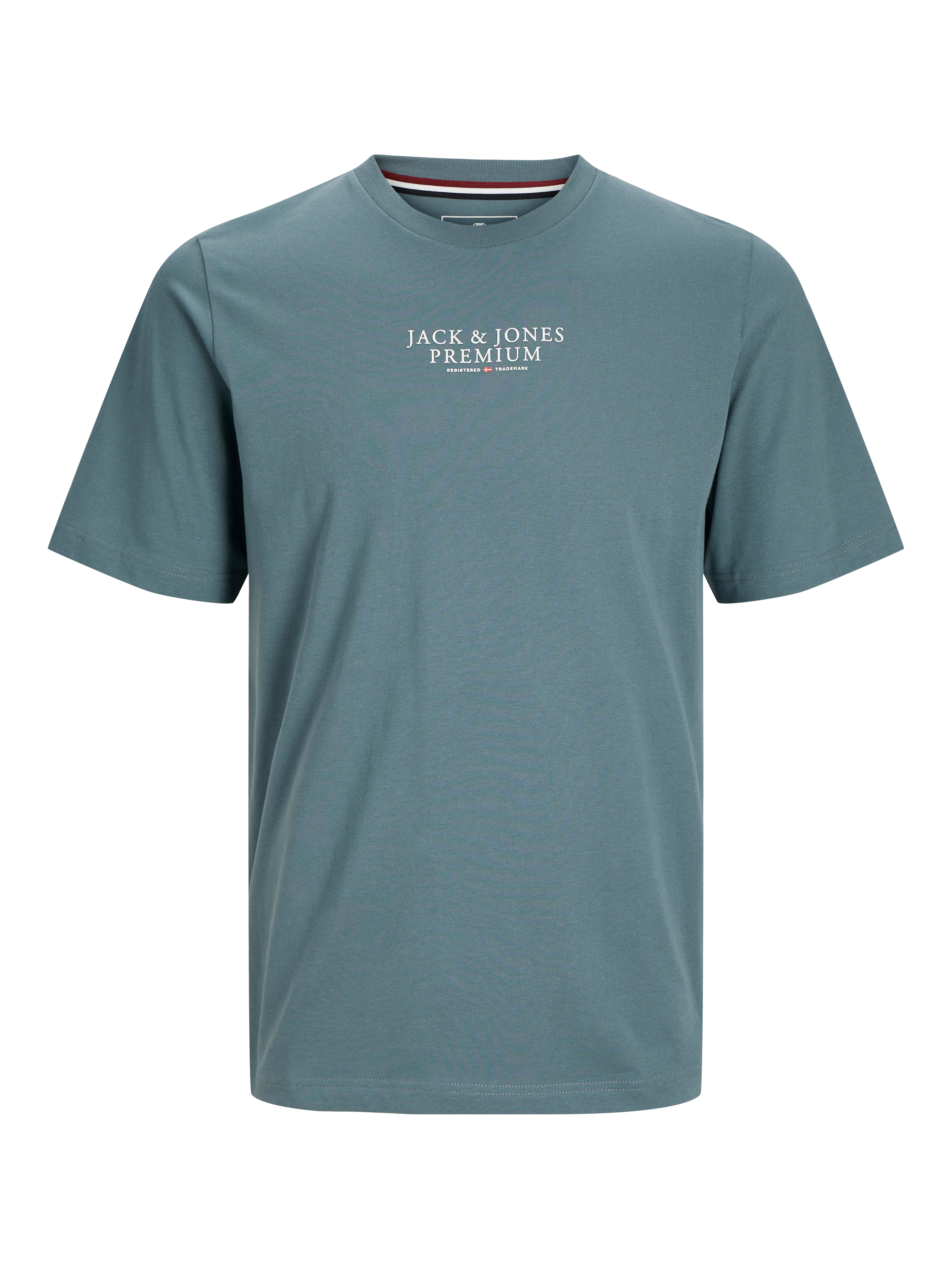 Camiseta Logotipo Cuello redondo | Azul intermedio | Jack & Jones®