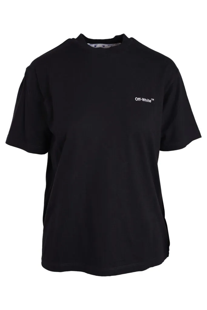 Camiseta negra con logo 