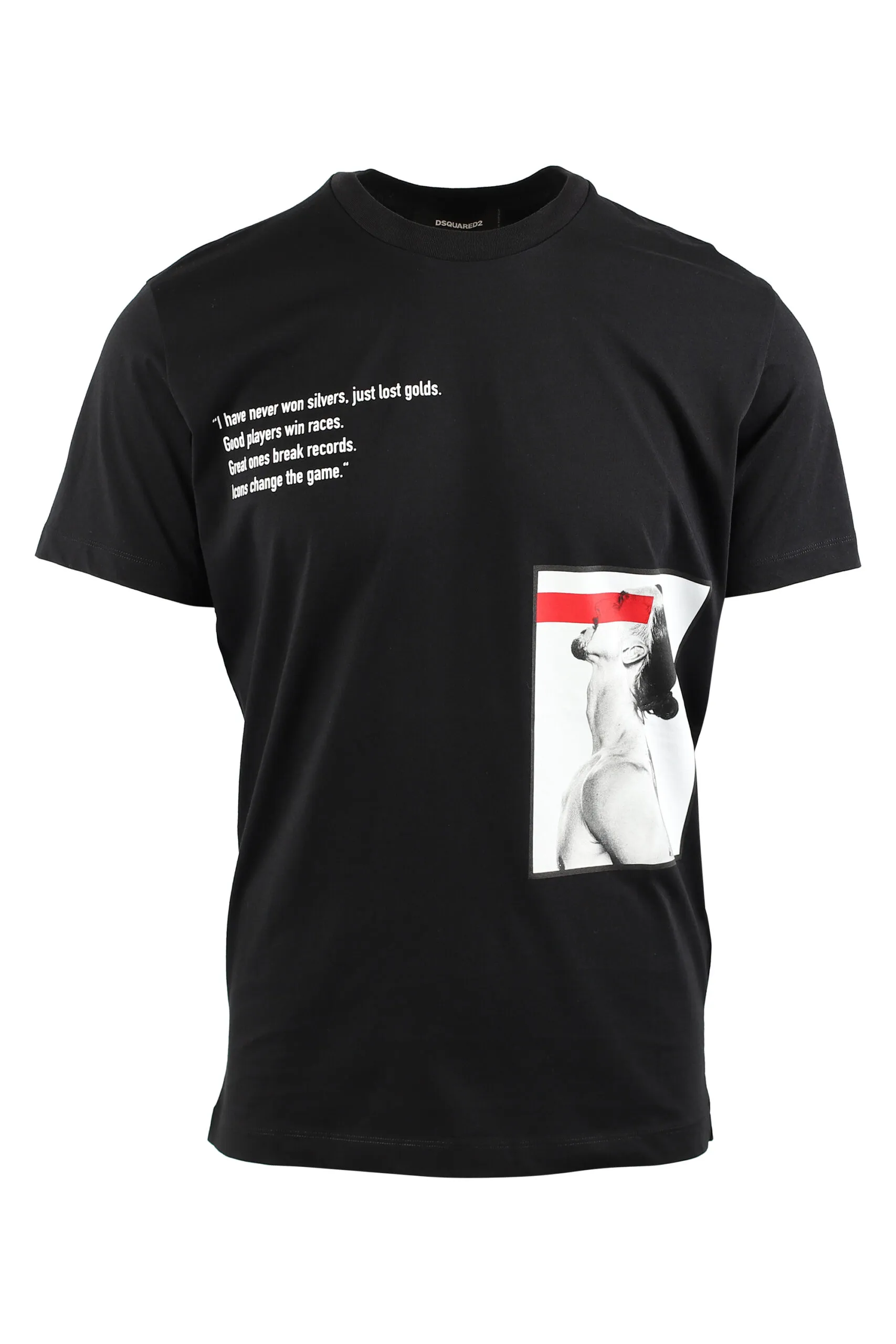 Camiseta negra con 