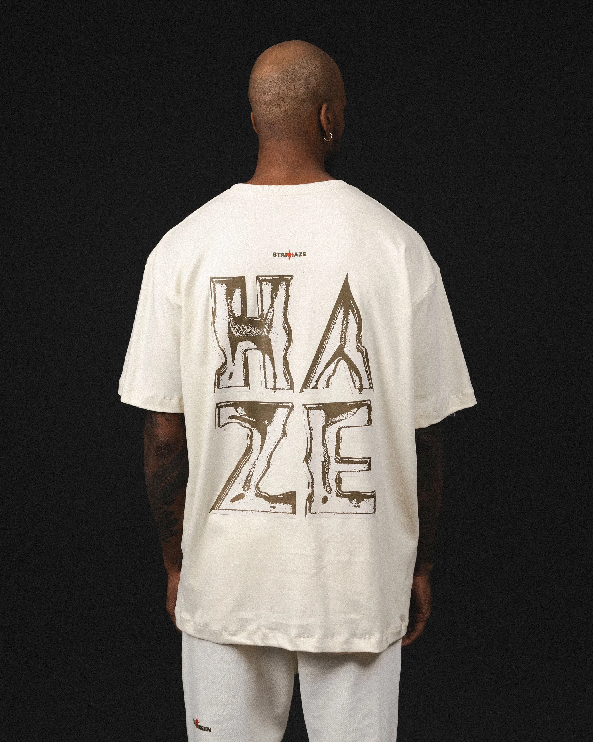 CAMISETA OVERSIZE STARHAZE HAS ARRIVED  HUESO