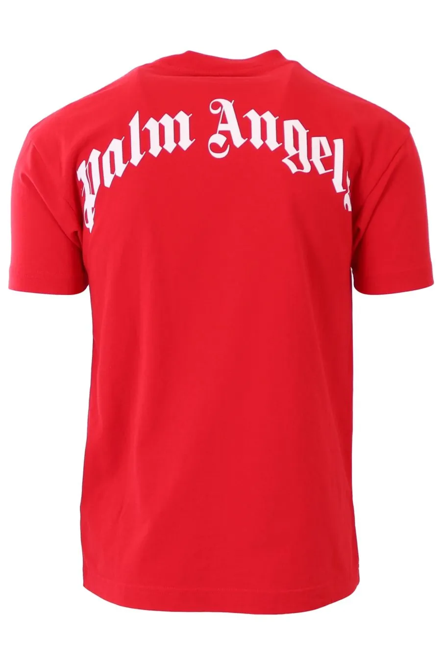 Camiseta Palm Angels roja con oso