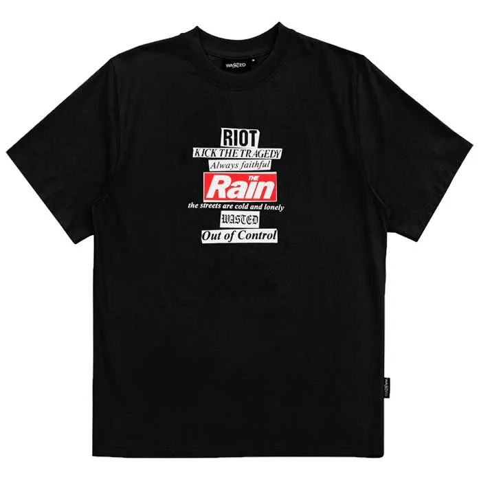 Camiseta WASTED PARIS Rain Black
