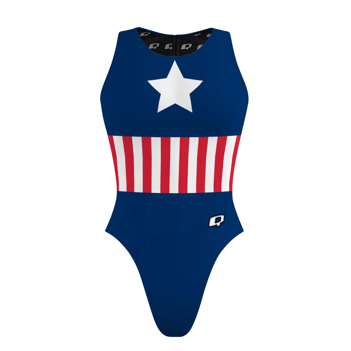 CAP'N  WOMEN WATERPOLO SWIMSUIT CHEEKY CUT