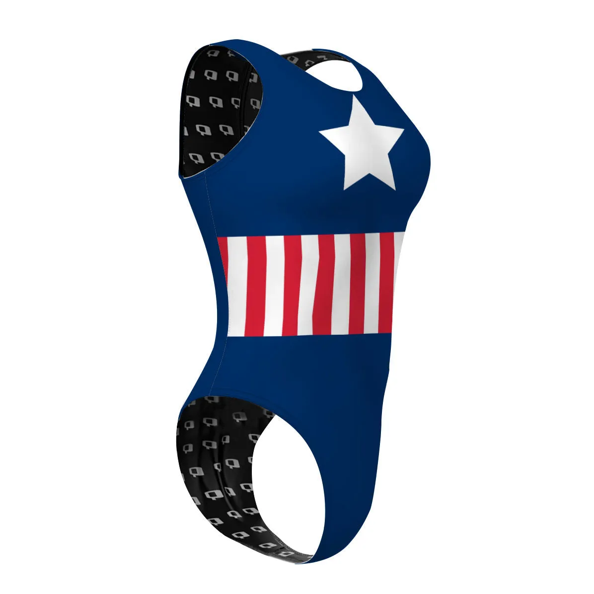 CAP'N  WOMEN WATERPOLO SWIMSUIT CHEEKY CUT
