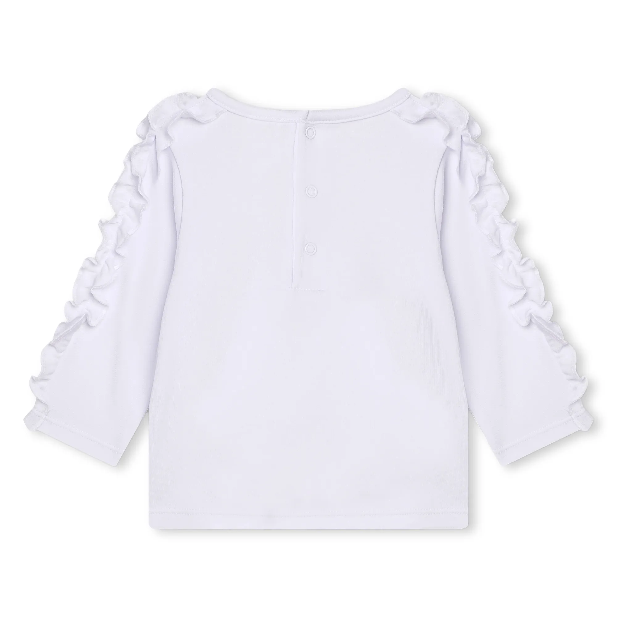 CARREMENT BEAU Camiseta de mangas avolantadas
