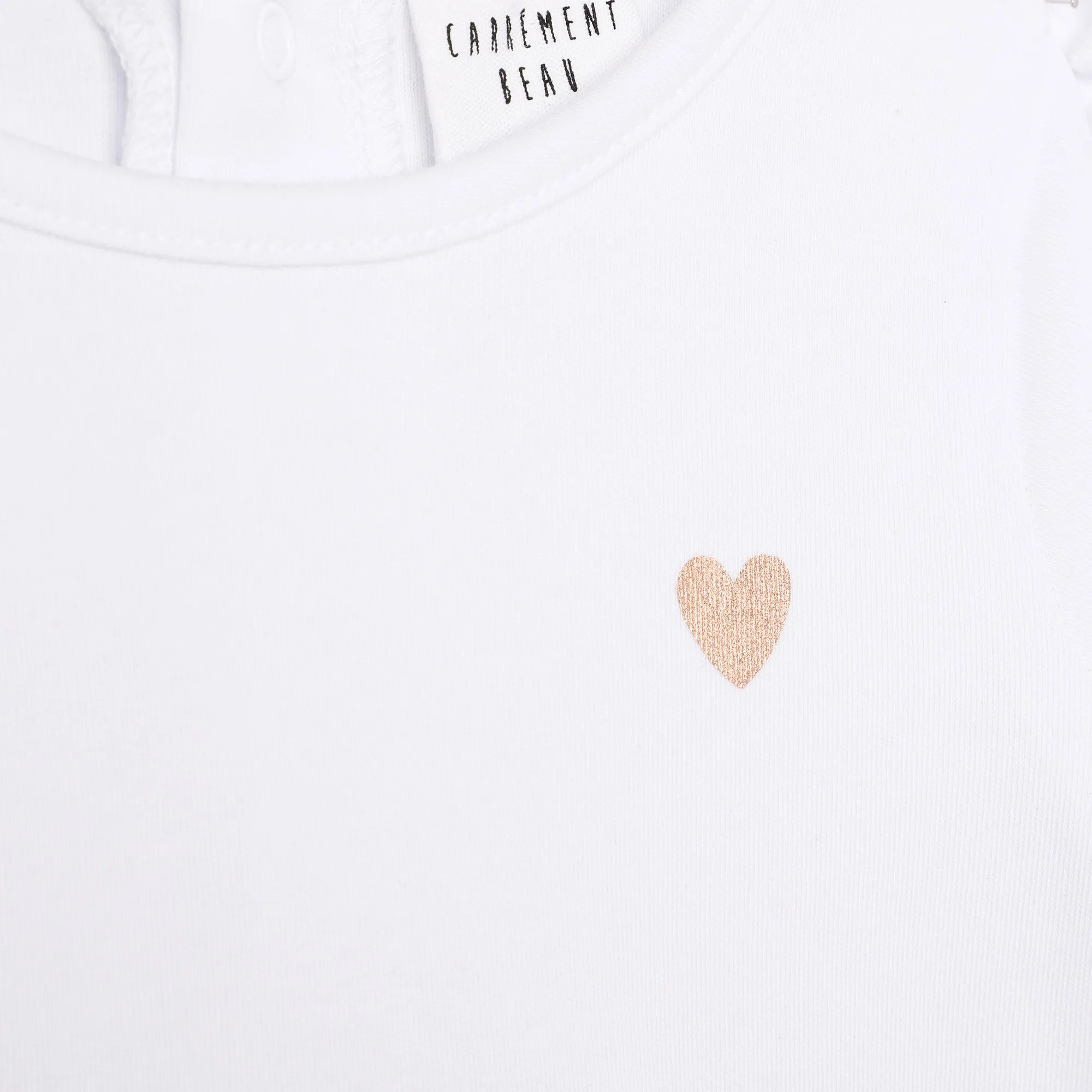CARREMENT BEAU Camiseta de mangas avolantadas
