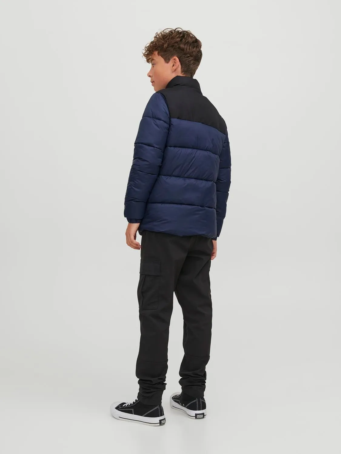 Chaqueta corta acolchada Junior | Azul oscuro | Jack & Jones®