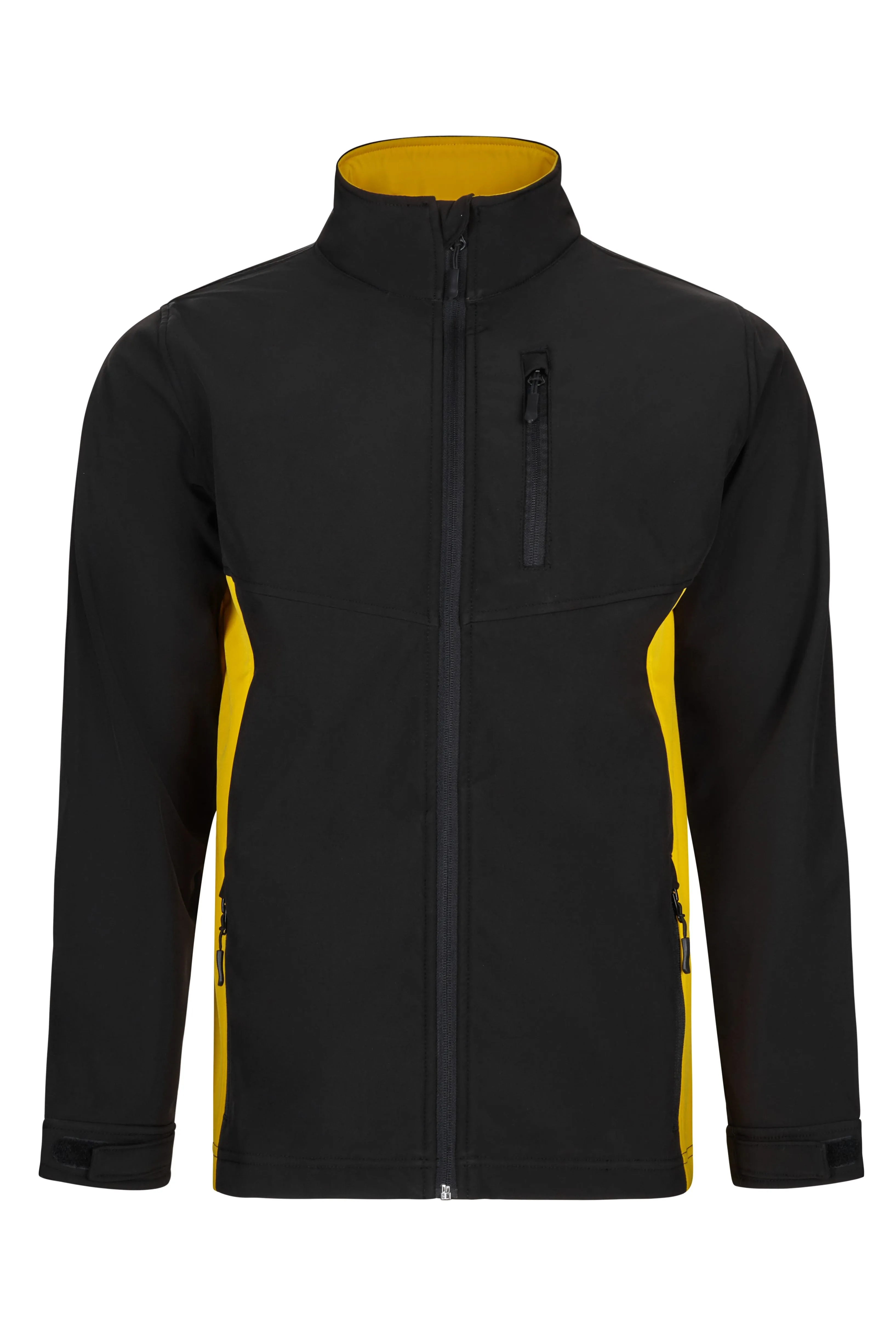 CHAQUETA CREMALLERA SOFTSHELL BICOLOR 