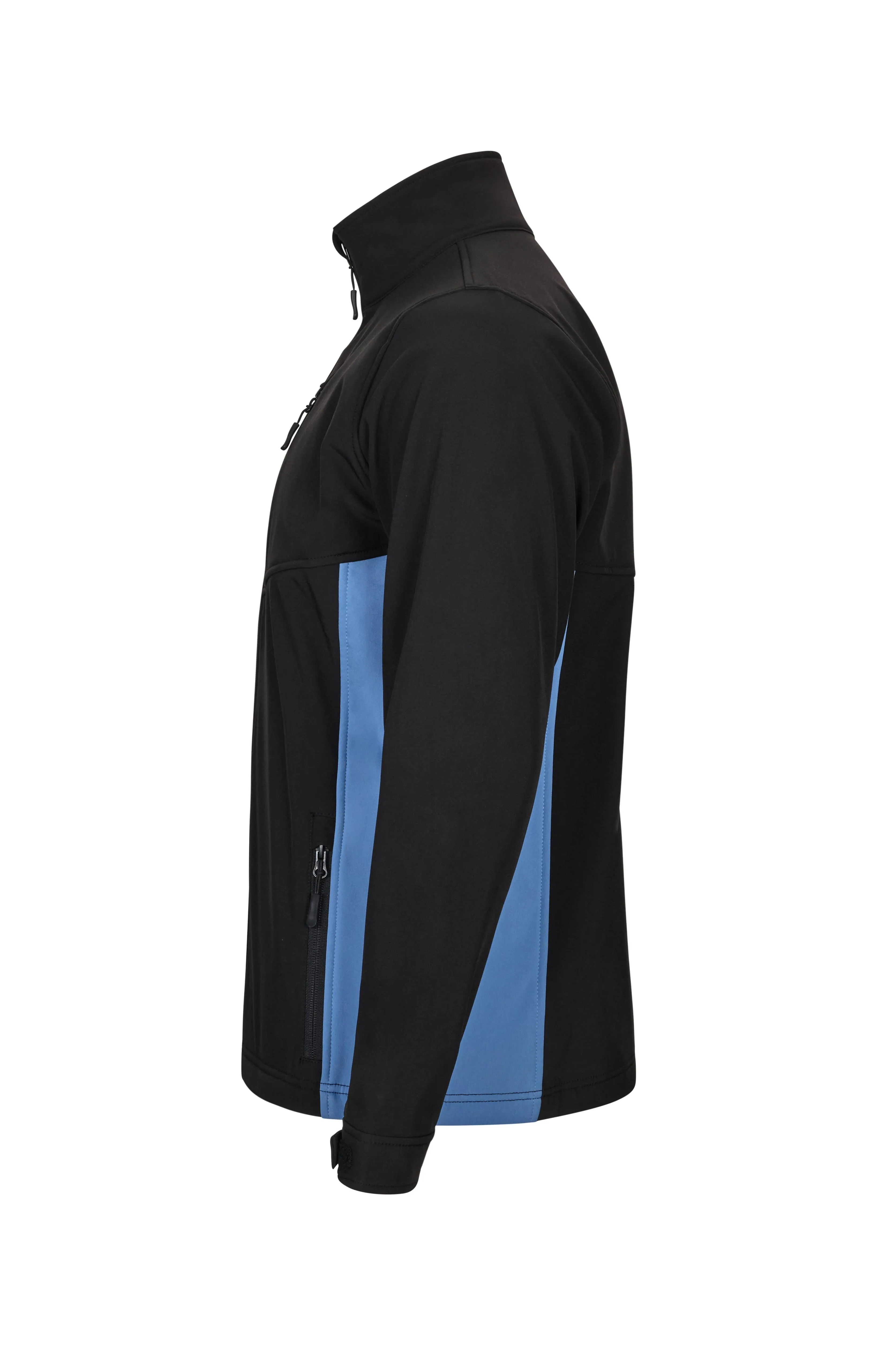 CHAQUETA CREMALLERA SOFTSHELL BICOLOR 