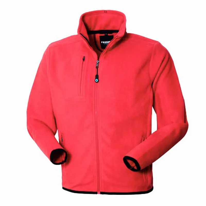 CHAQUETA FORRO POLAR ROJA CON CREMALLERA TASK  ROSSINI