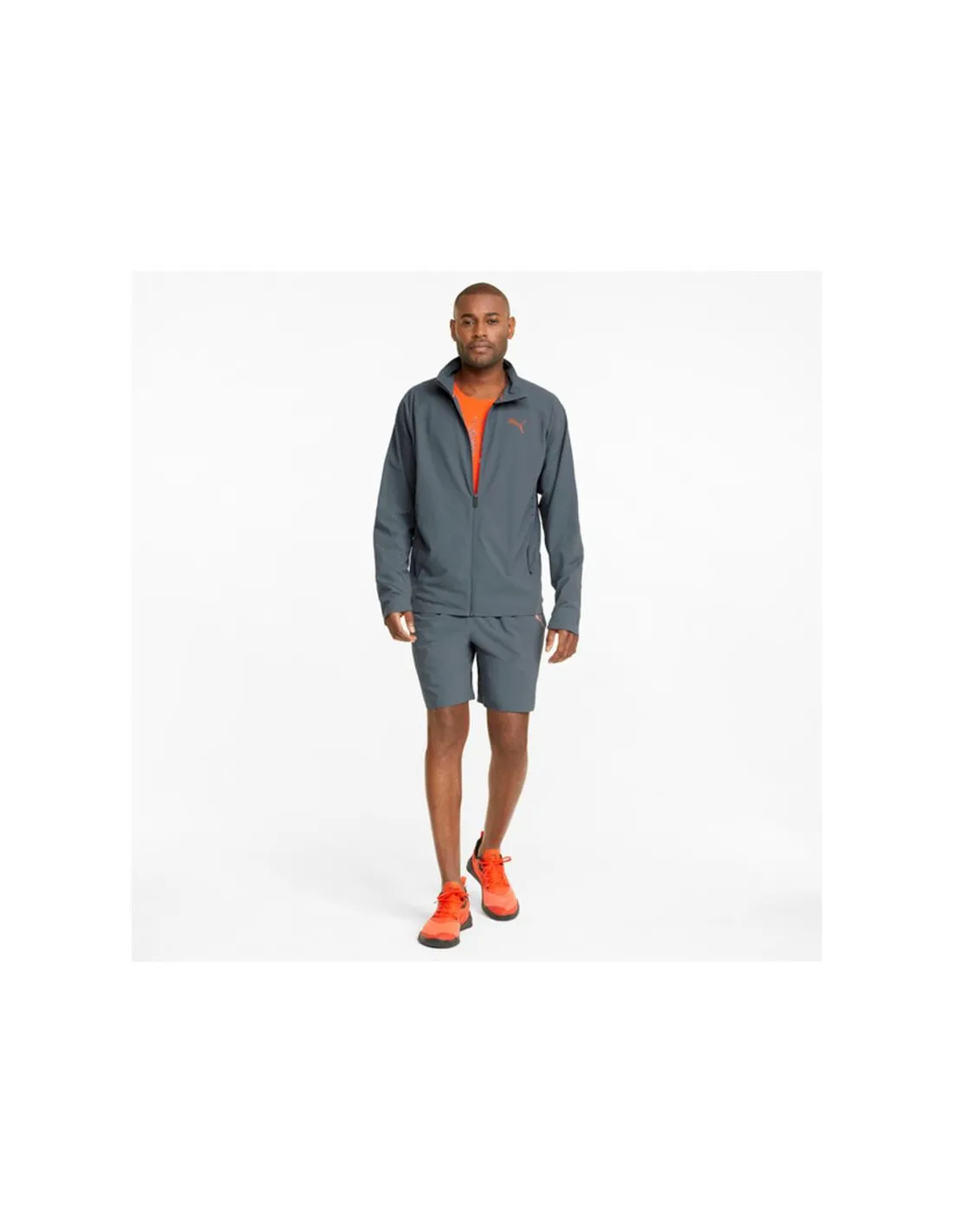 Chaqueta Puma Train Ultraweave Hombre Grey