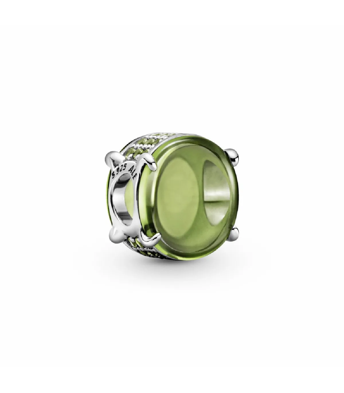 CHARM PANDORA CABUJóN OVALADO VERDE  799309C02