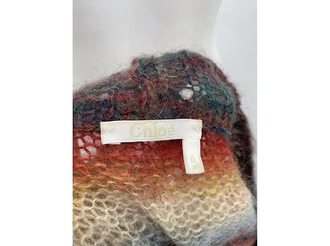 Chloé Camiseta de punto CHLOE.Lana XS Internacional Multicolor 