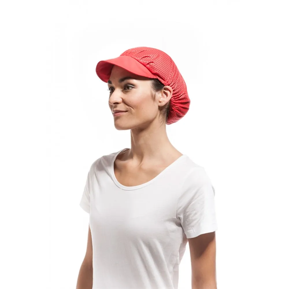 Cofia visera color rejilla al tono