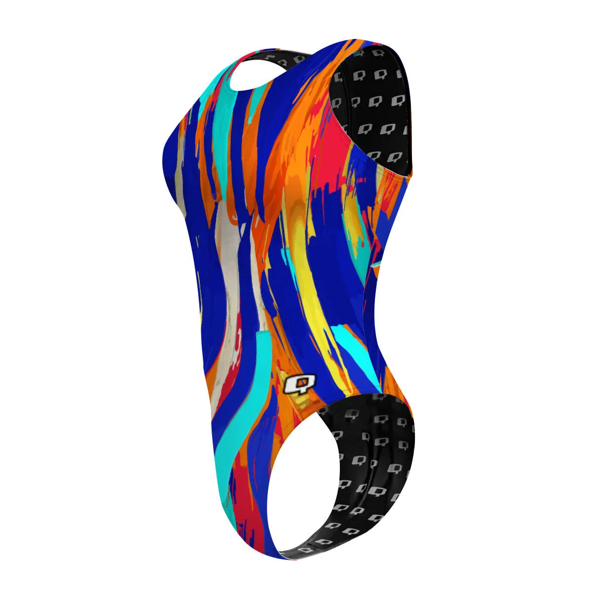 COZUMEL  WOMEN WATERPOLO SWIMSUIT CHEEKY CUT