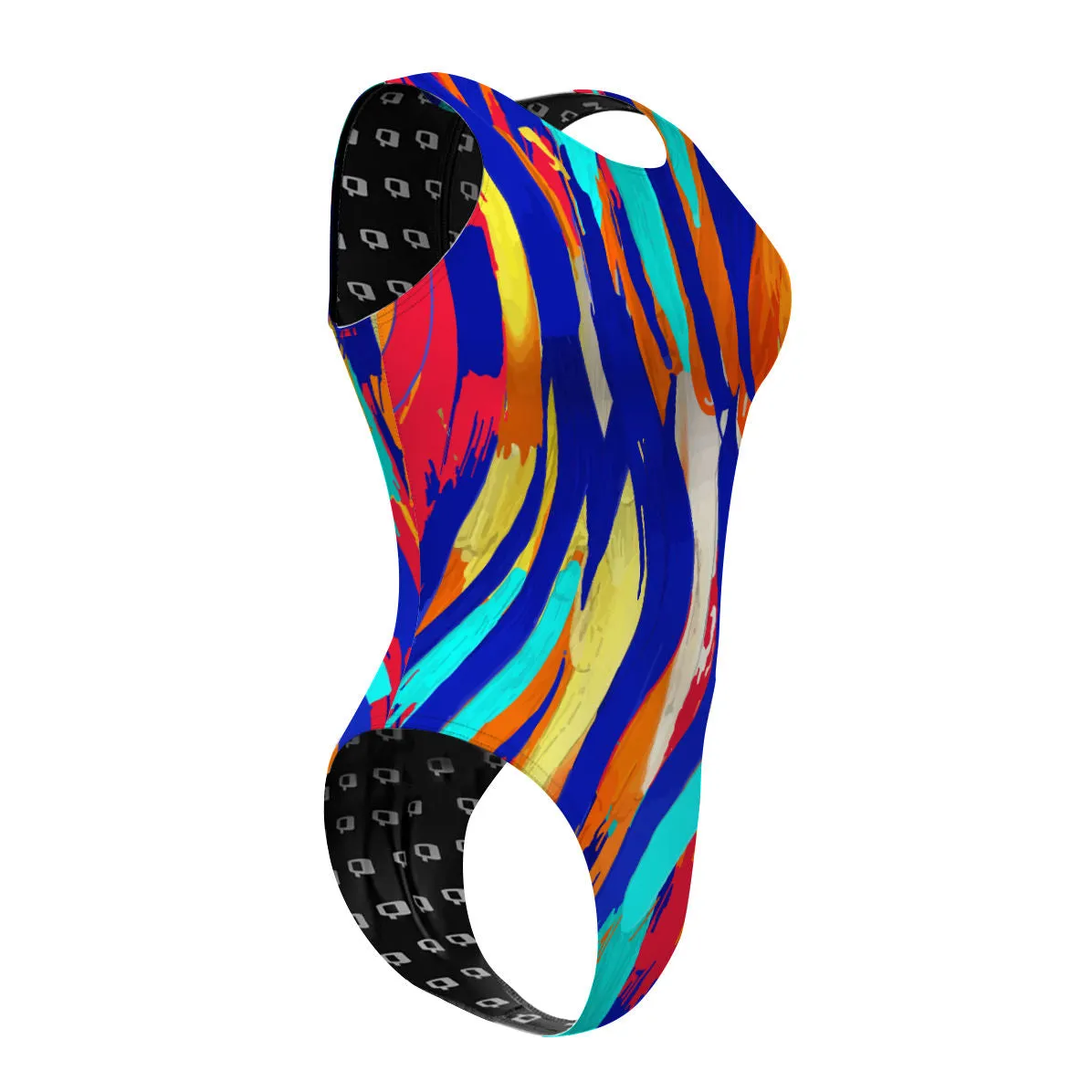 COZUMEL  WOMEN WATERPOLO SWIMSUIT CHEEKY CUT