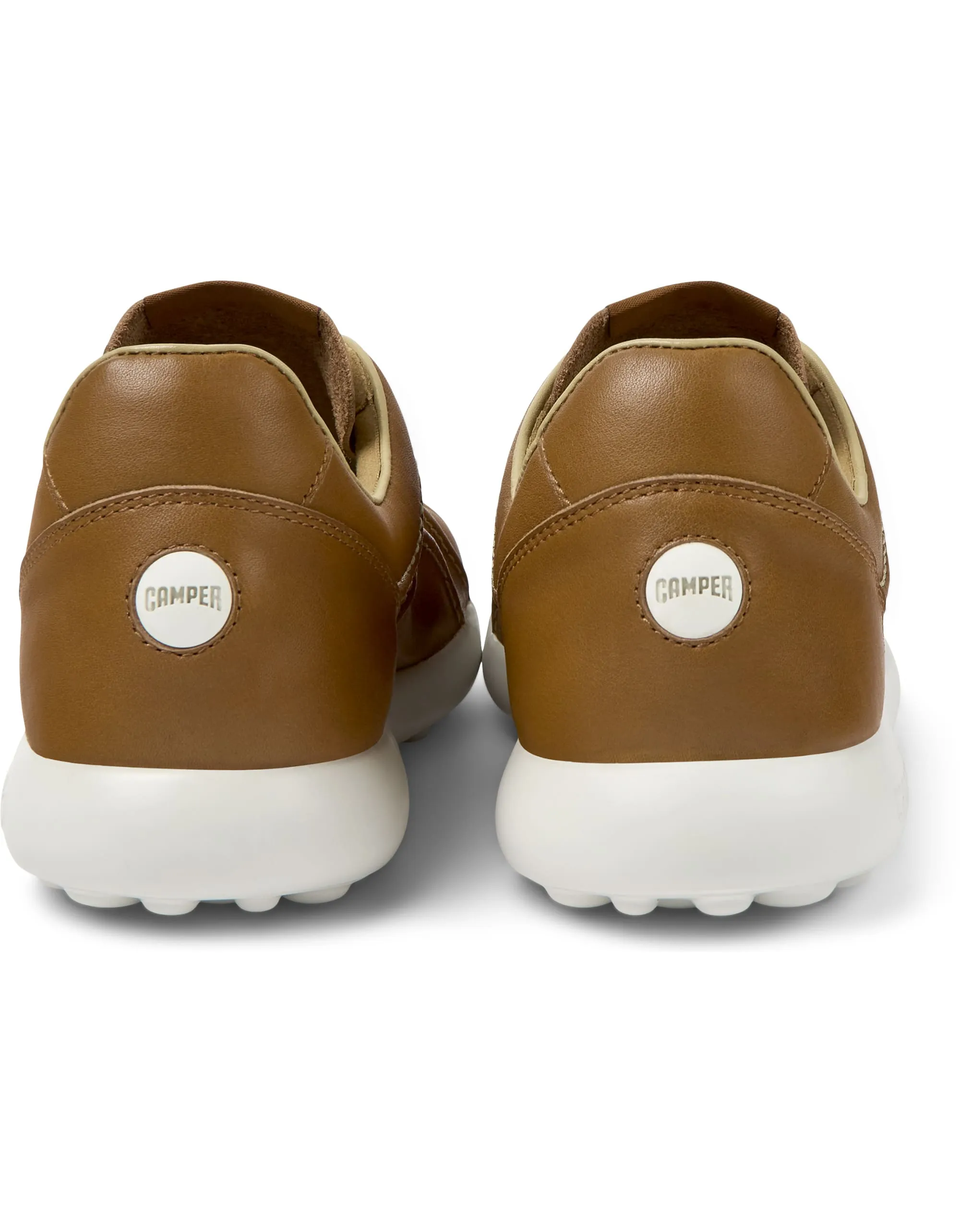 Deportivos marrones de piel Pelotas Xlite para hombre
