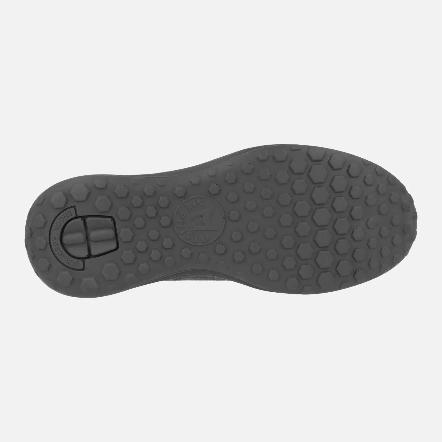 Deportivos para hombre de Mephisto en serraje combinado con tejido